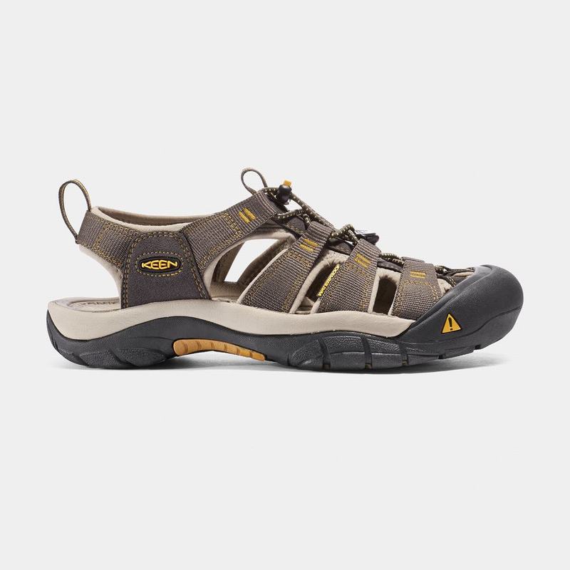 Keen Newport H2 - Erkek Trekking Sandalet - Haki - Turkey (123546WIY)